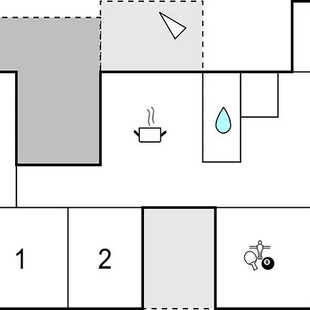 度假居 3 Bedroom Cozy In *